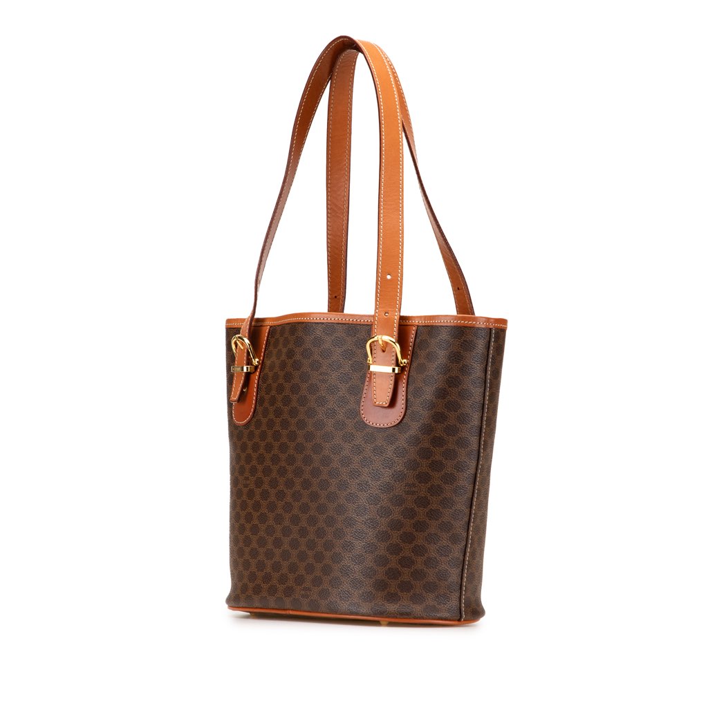 Celine Macadam Coated Canvas Tote - 2