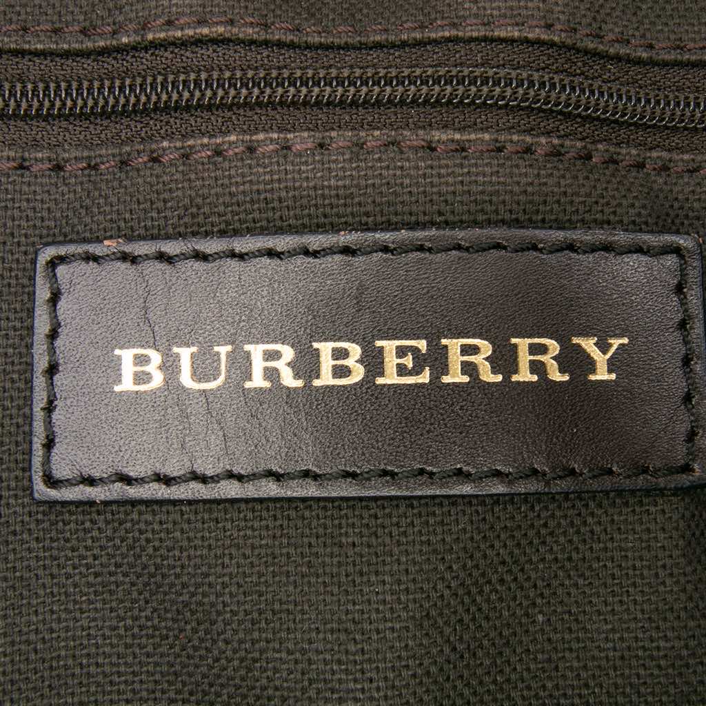 Burberry Small Haymarket Check Coated Canvas Orchard Bowling Bag - 5