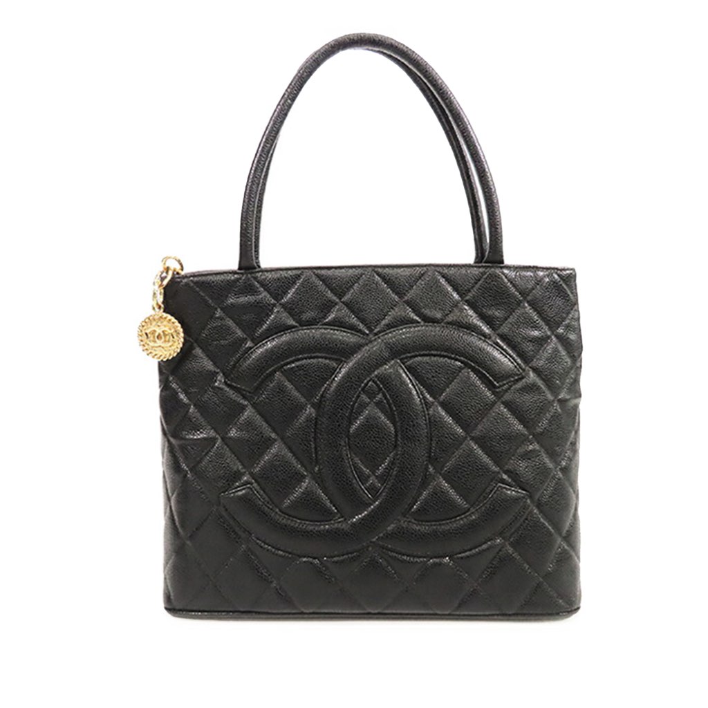Chanel Caviar Medallion Tote