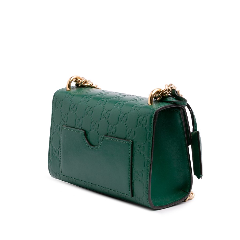 Gucci Small Guccissima Padlock Crossbody - 2