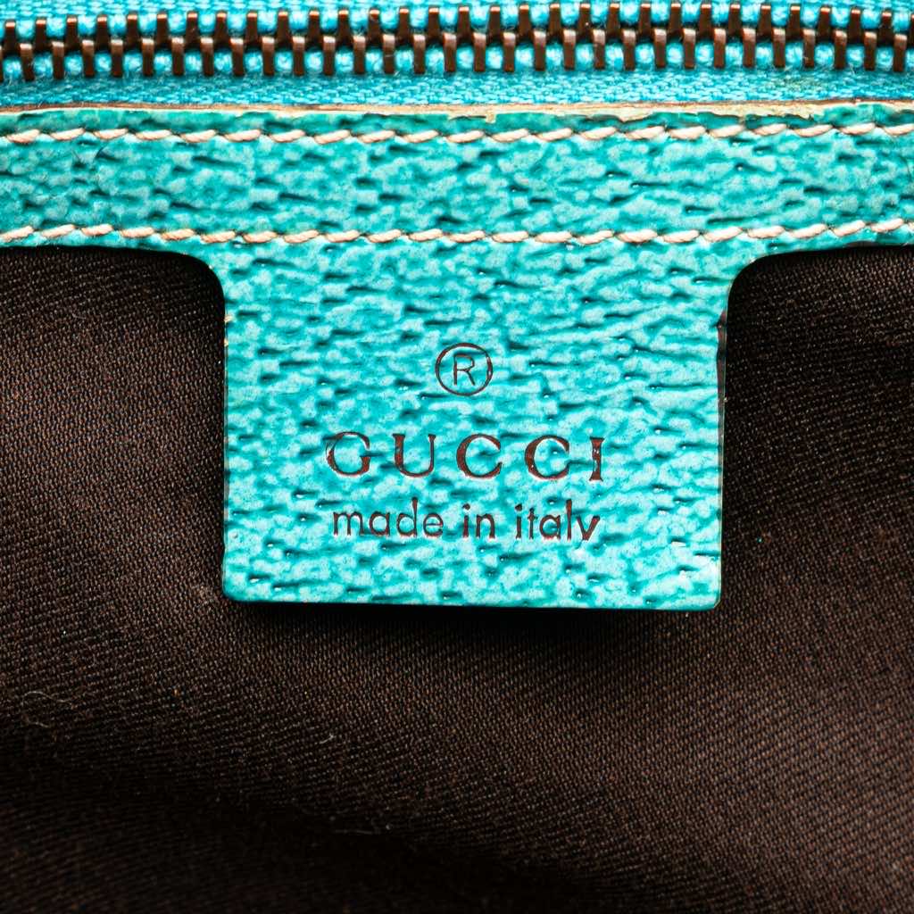 Gucci GG Canvas Bamboo Studded Hobo - Side view