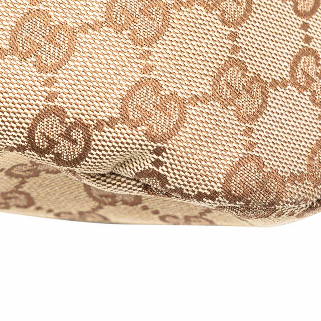 Gucci GG Canvas Bamboo Studded Hobo - Image 10