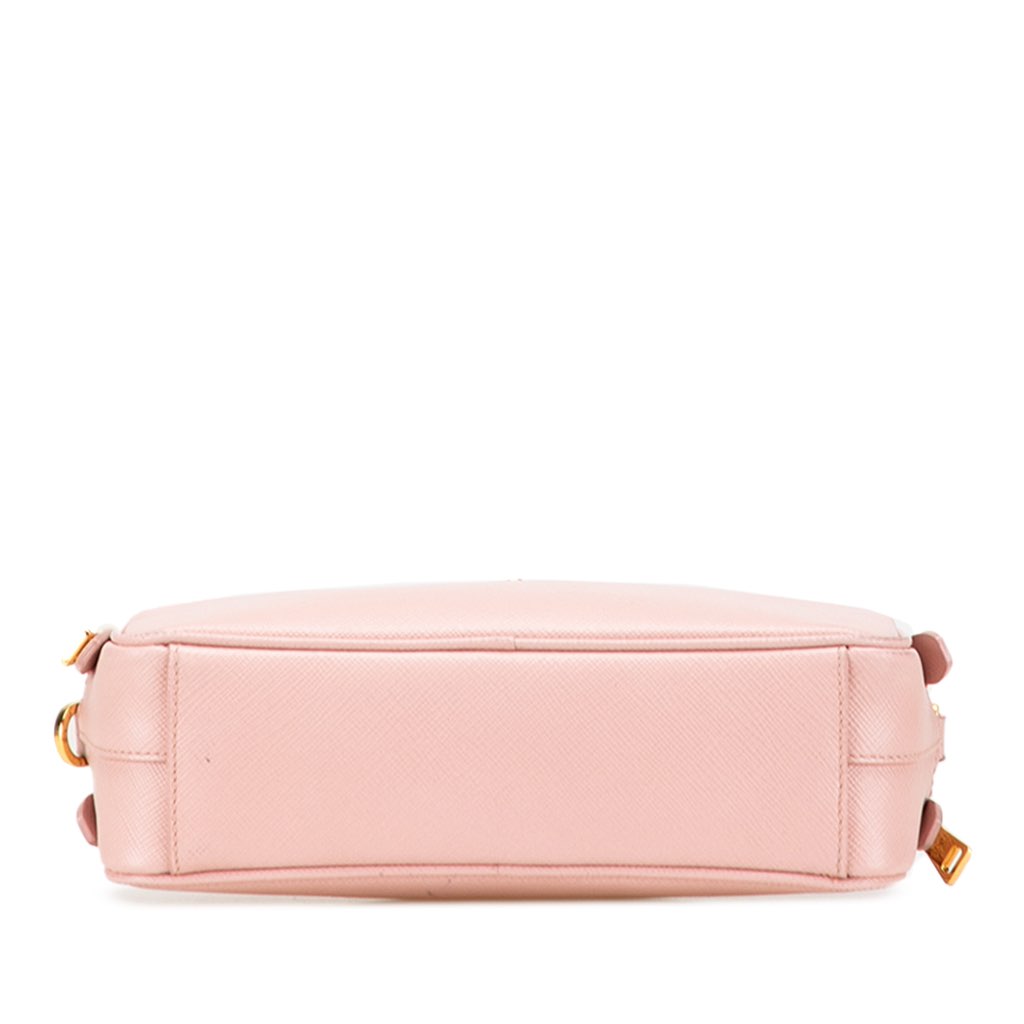 Prada Mini Saffiano Double Zip Crossbody - 3