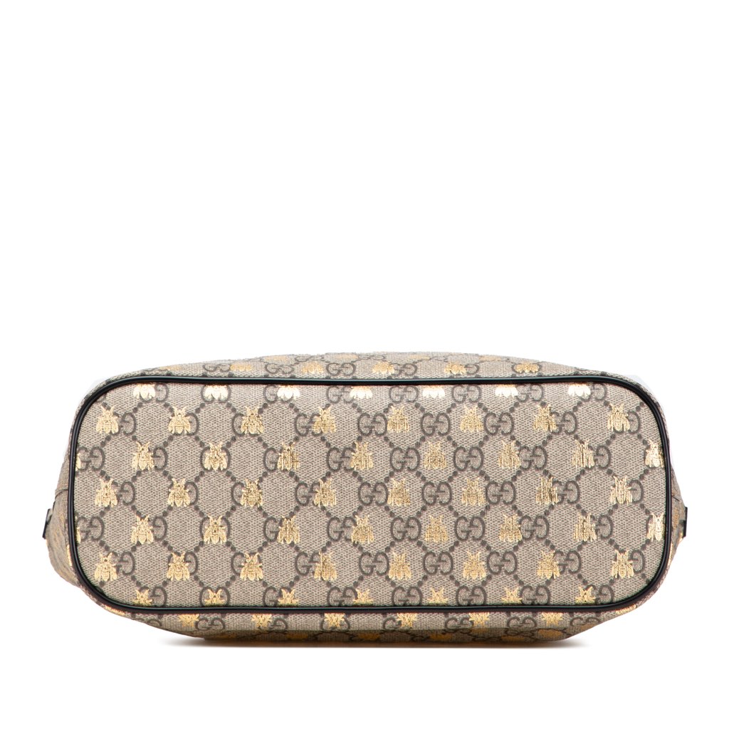 Gucci Small GG Supreme Bees Soft Tote - 3