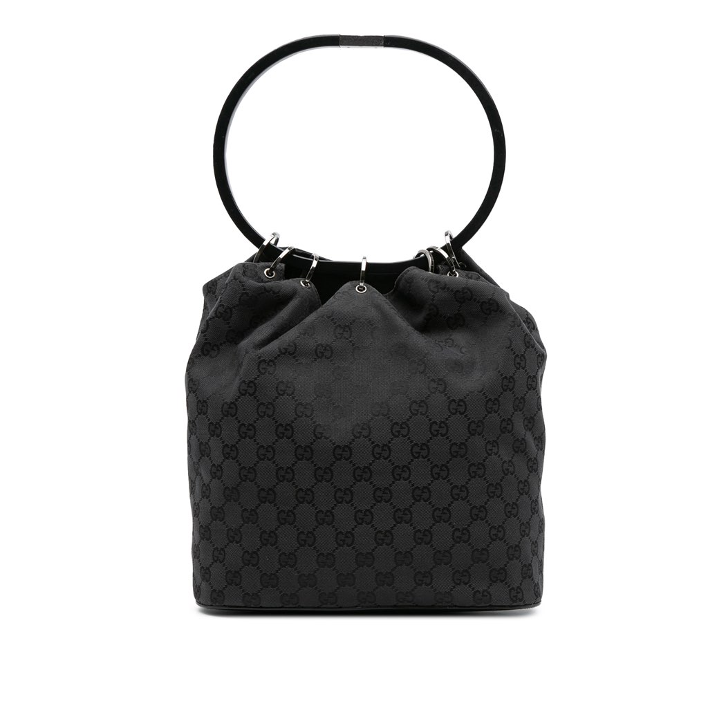 Gucci GG Canvas Ring Handbag