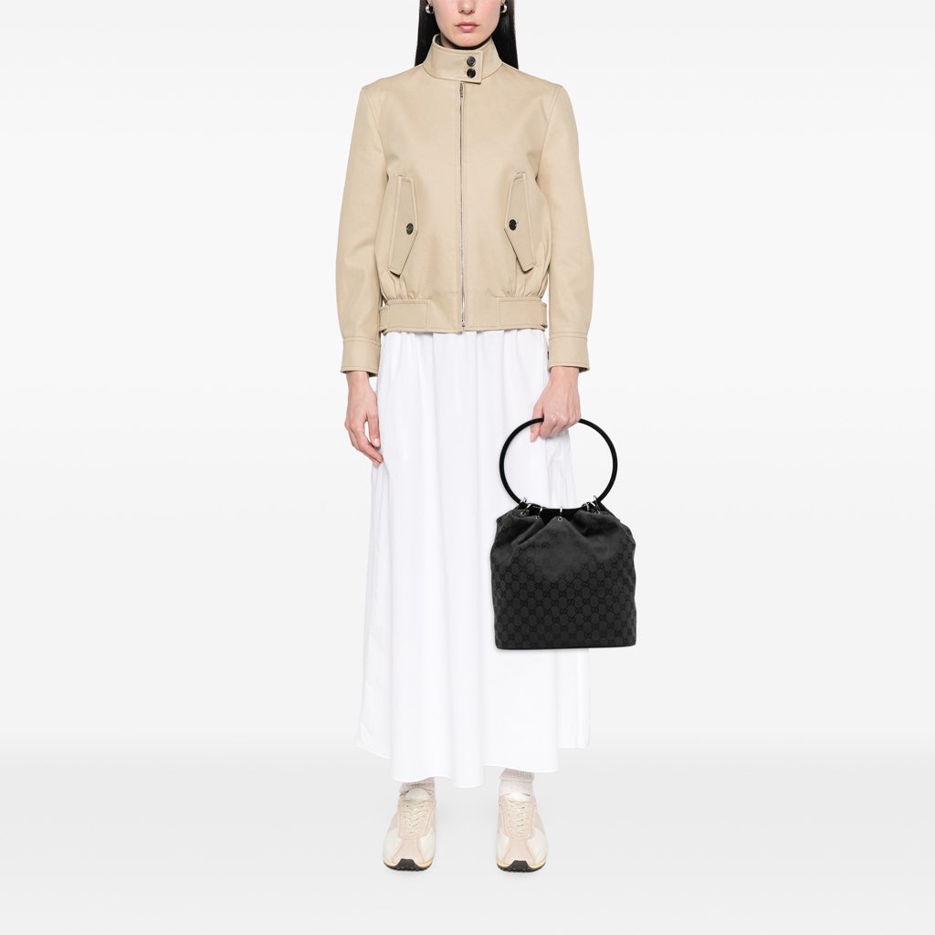 Gucci GG Canvas Ring Handbag - Image 11