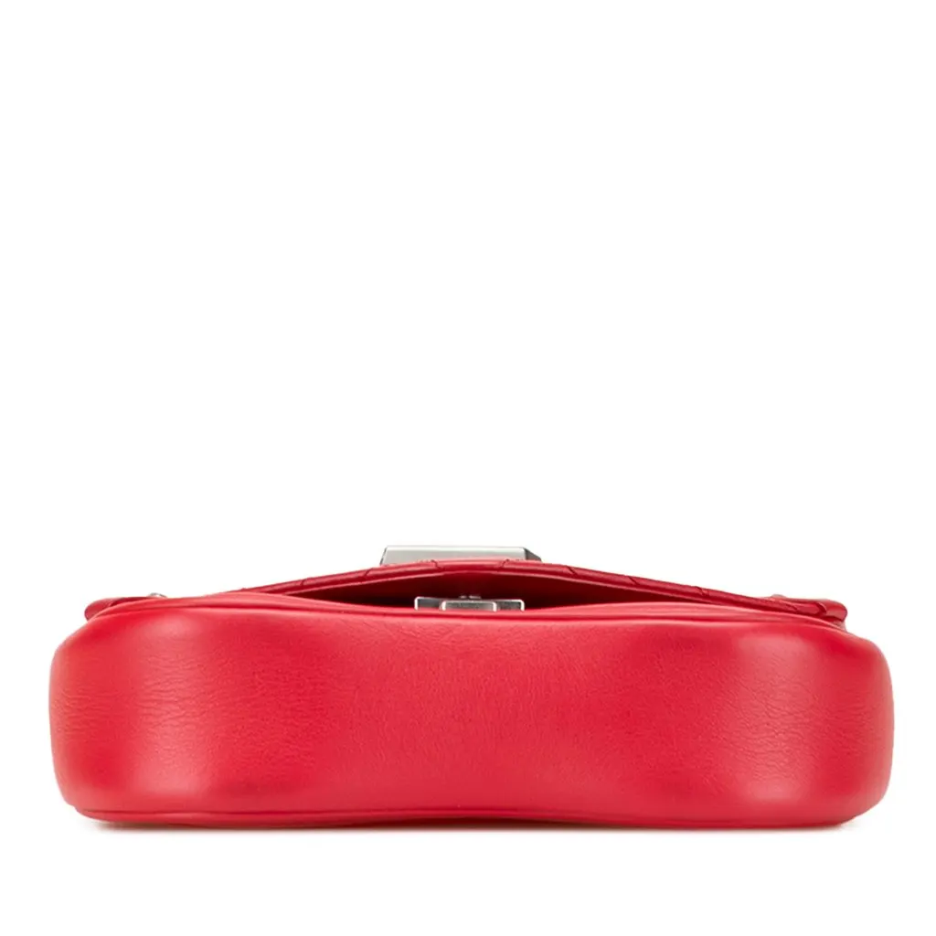 Louis Vuitton New Wave Chain Bag PM Red Leather Good - Inside View