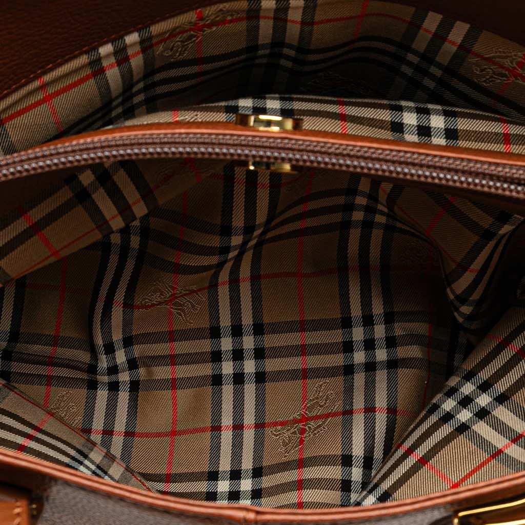 Burberry Leather Tote - 5