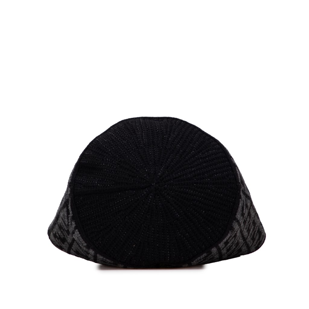 Fendi Large Zucca Cashmere Shopper Tote - Image 6