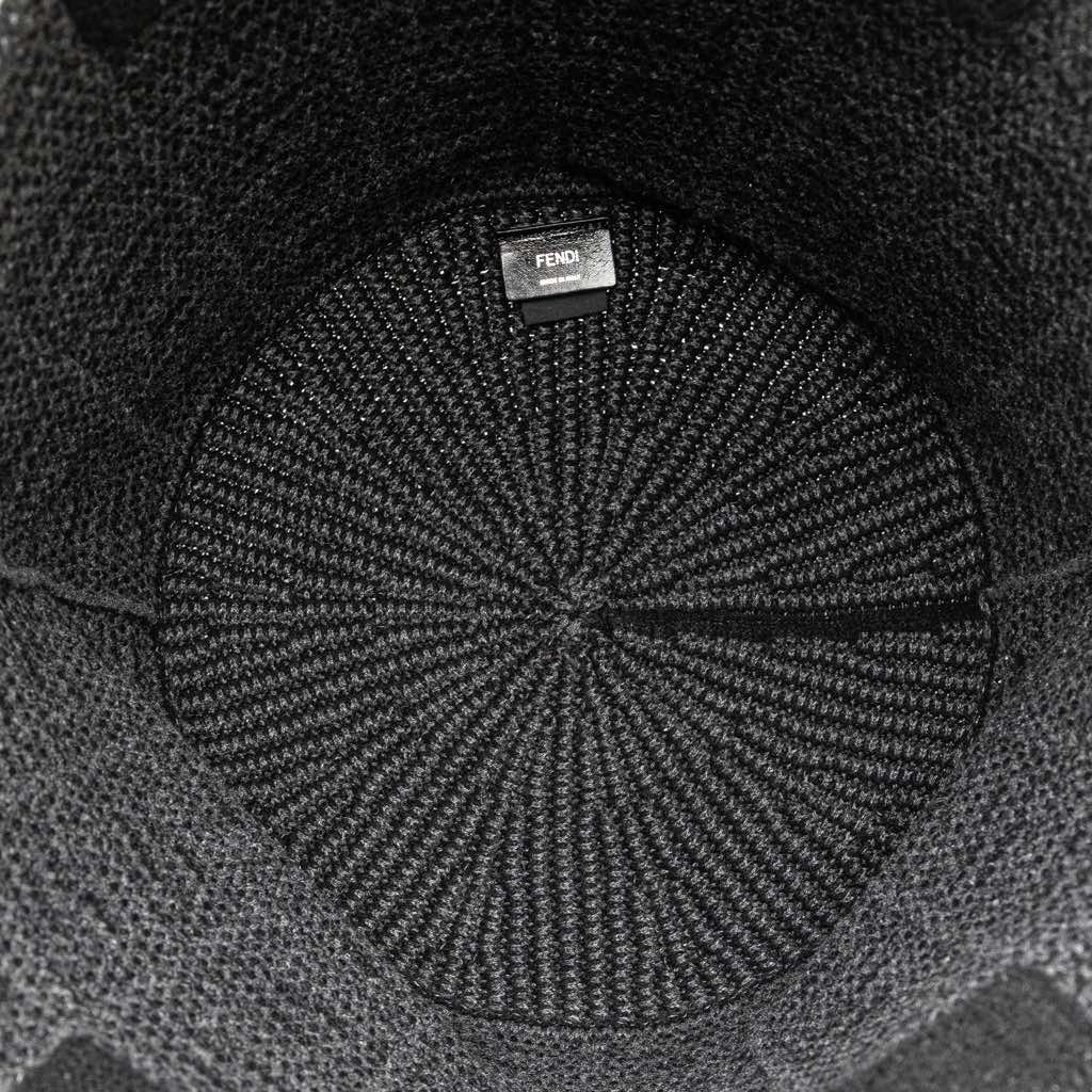 Fendi Large Zucca Cashmere Shopper Tote - 4