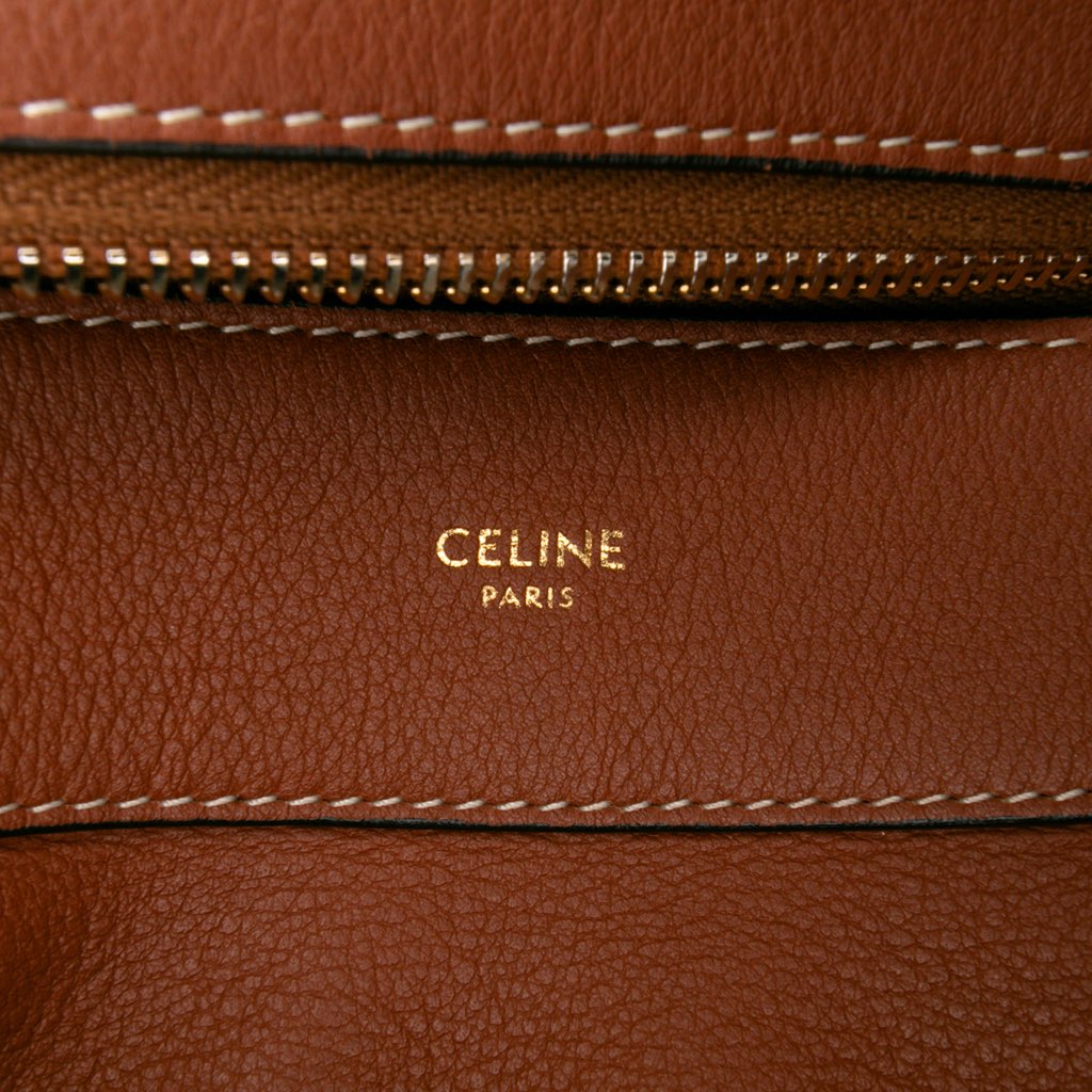 Celine Medium Supple Calfskin Romy Shoulder Bag - 5