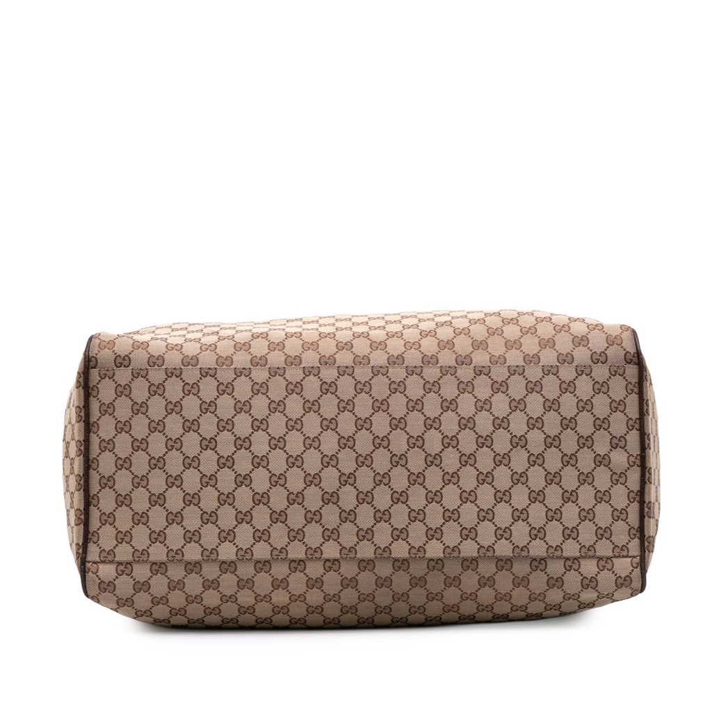 Gucci GG Canvas Web Travel Bag - 3