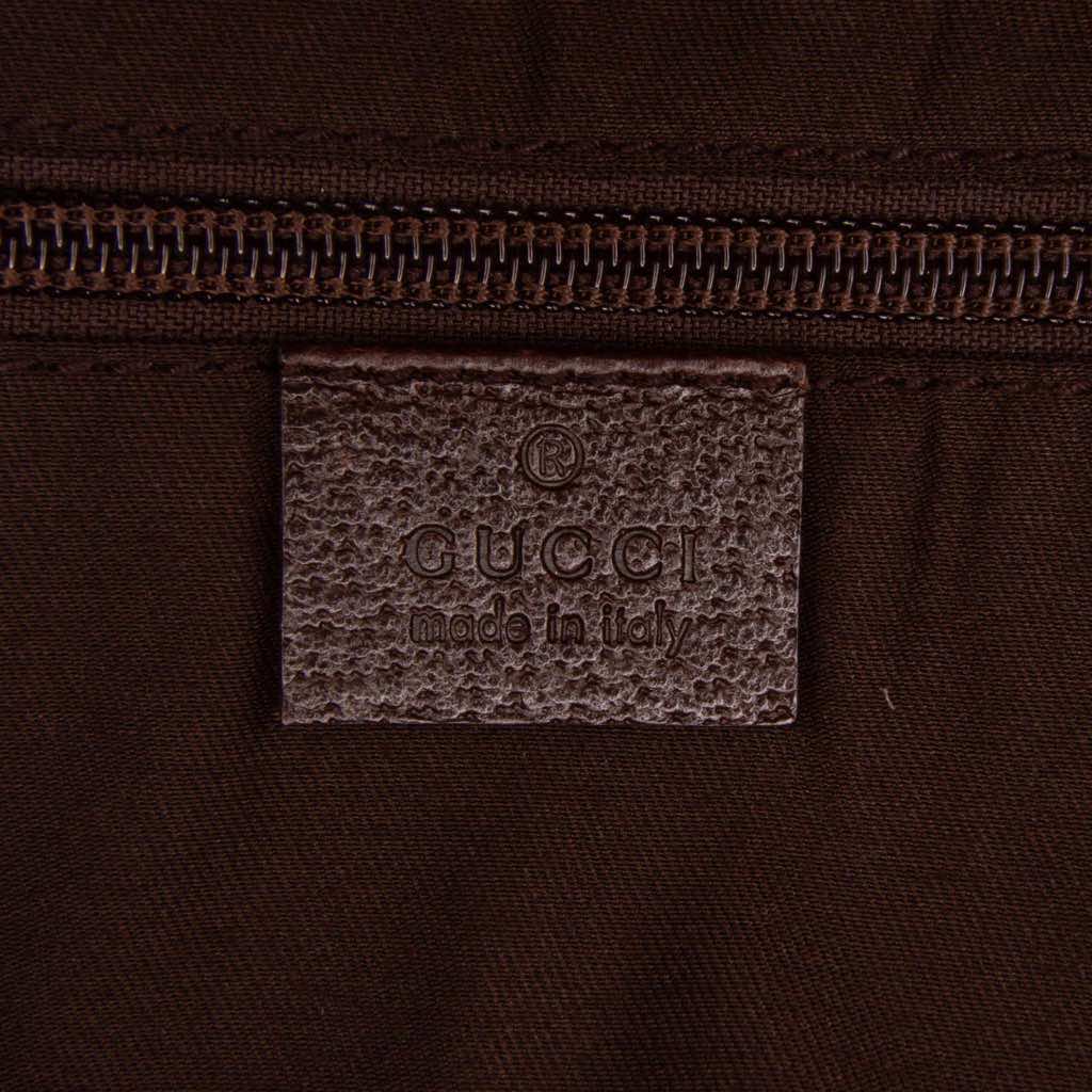 Gucci GG Canvas Web Travel Bag - 5