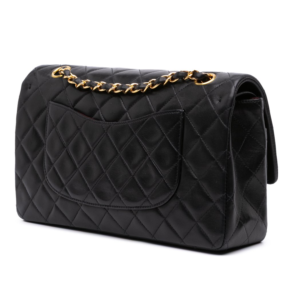 Chanel Medium Classic Lambskin Double Flap - 2