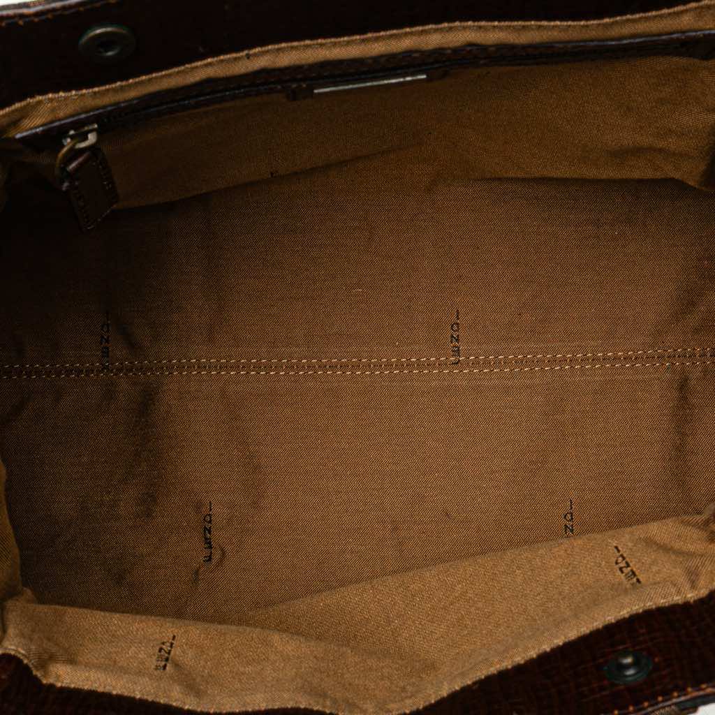 Fendi Zucca Canvas Etniko Handbag - 4