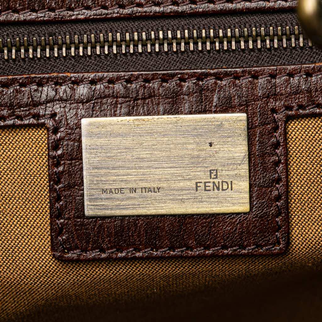 Fendi Zucca Canvas Etniko Handbag - 5