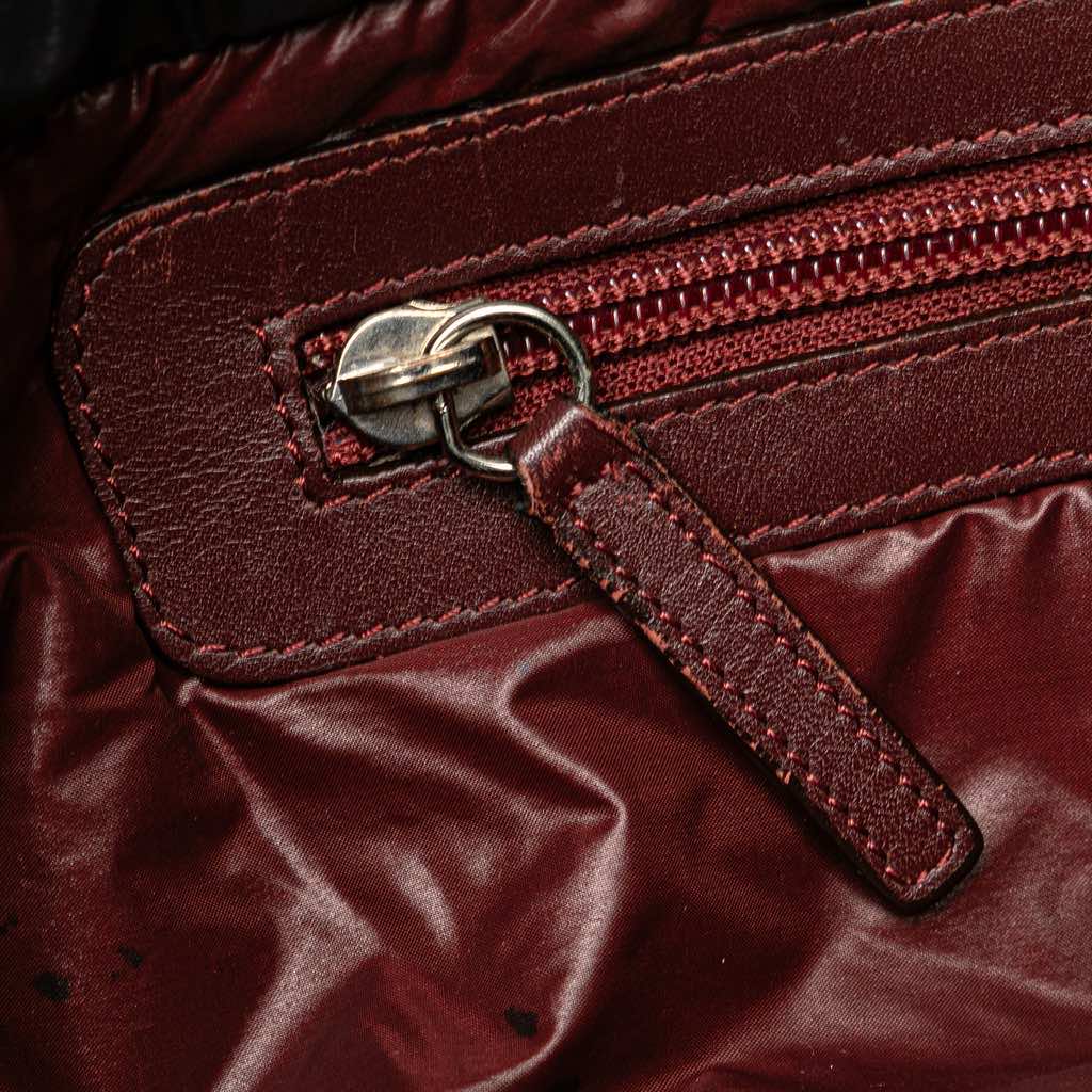 Chanel Small Quilted Nylon Coco Cocoon Tote - Image 10