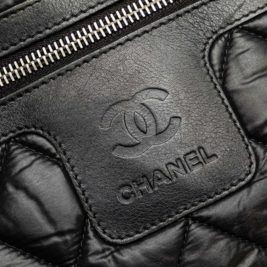 Chanel Small Quilted Nylon Coco Cocoon Tote - Image 11