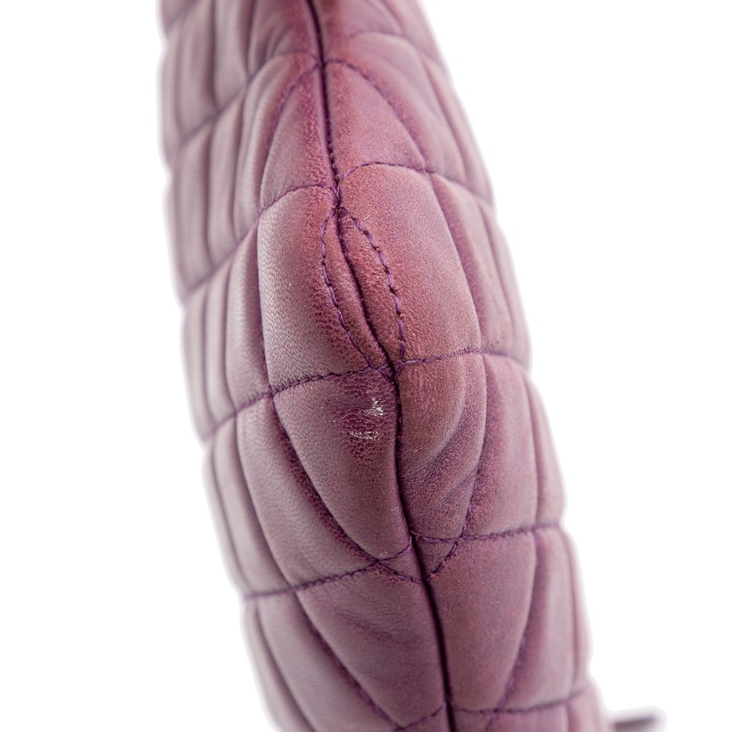 Chanel Medium Quilted Lambskin Boy O Case Clutch - Image 11