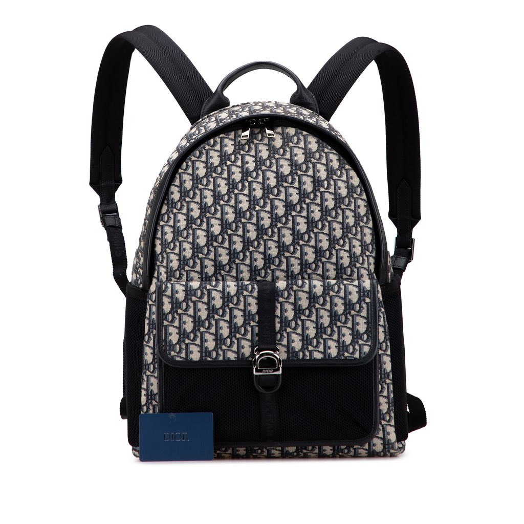 Dior Oblique Canvas 8 Backpack - Image 13