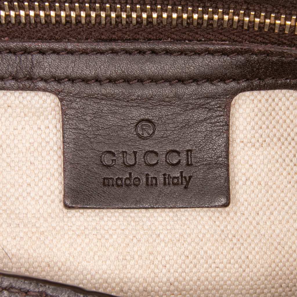 Gucci Medium Guccissima Bree Fold Over Tote - 5