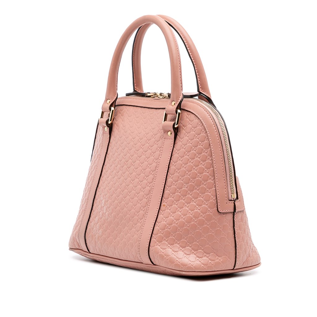 Gucci Medium Microguccissima Dome Satchel - Back view