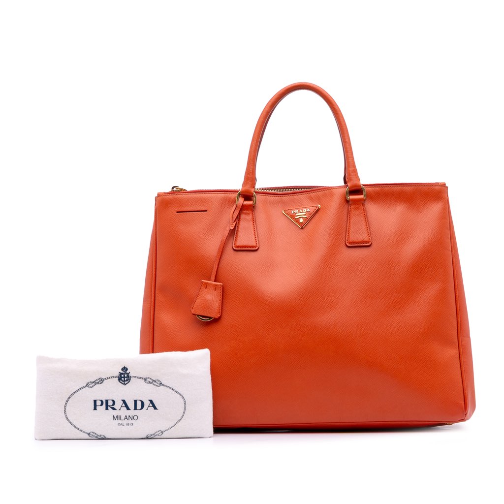 Prada Extra Large Saffiano Lux Galleria Double Zip Tote - Image 16