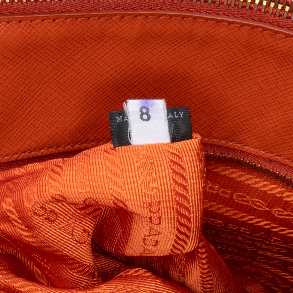 Prada Extra Large Saffiano Lux Galleria Double Zip Tote - Detail 1