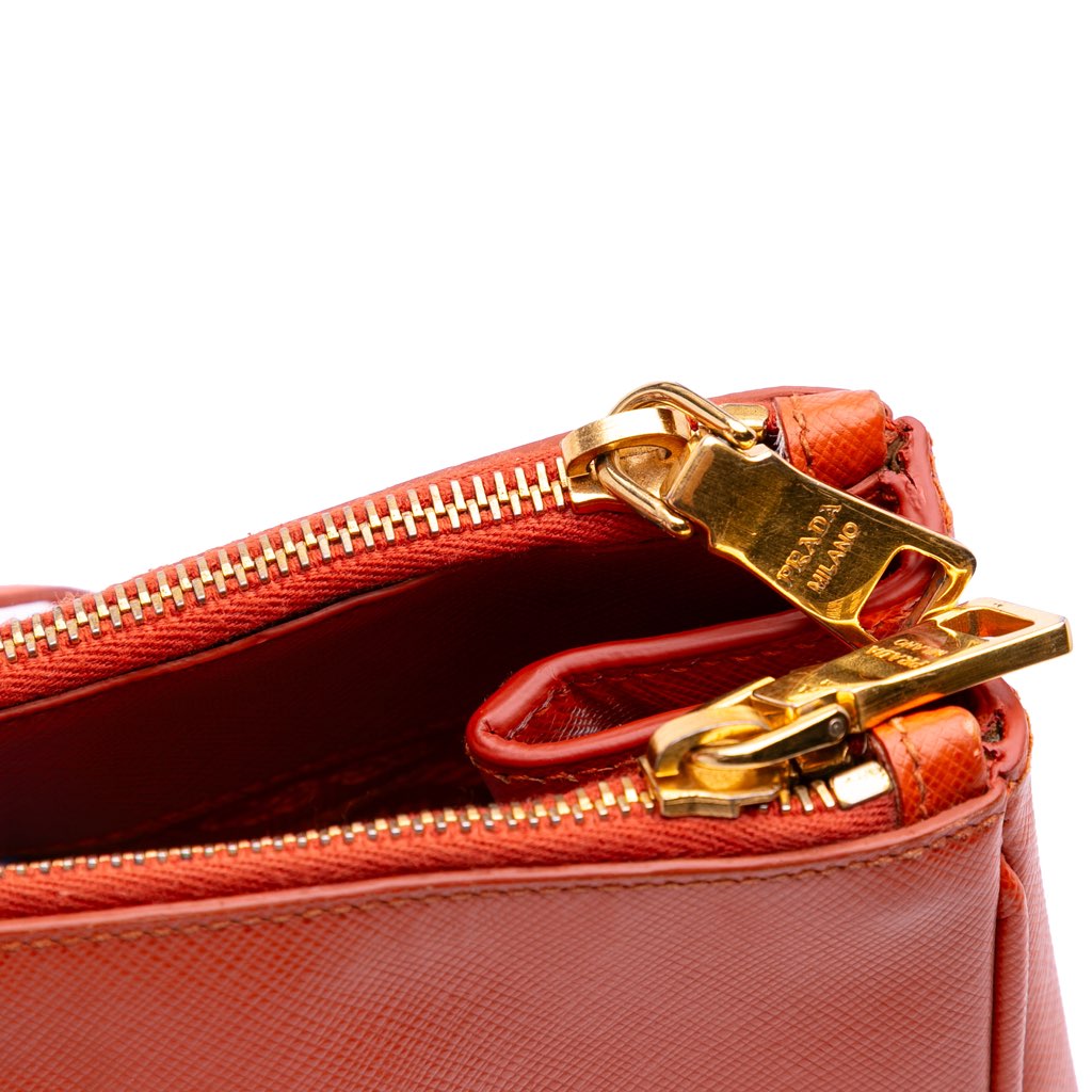 Prada Extra Large Saffiano Lux Galleria Double Zip Tote - Image 10
