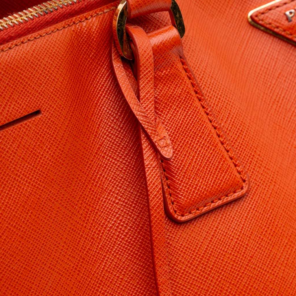 Prada Extra Large Saffiano Lux Galleria Double Zip Tote - Image 11