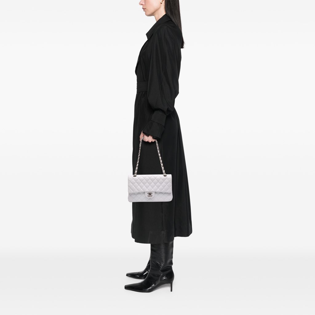 Chanel Medium Classic Caviar Double Flap - Image 12