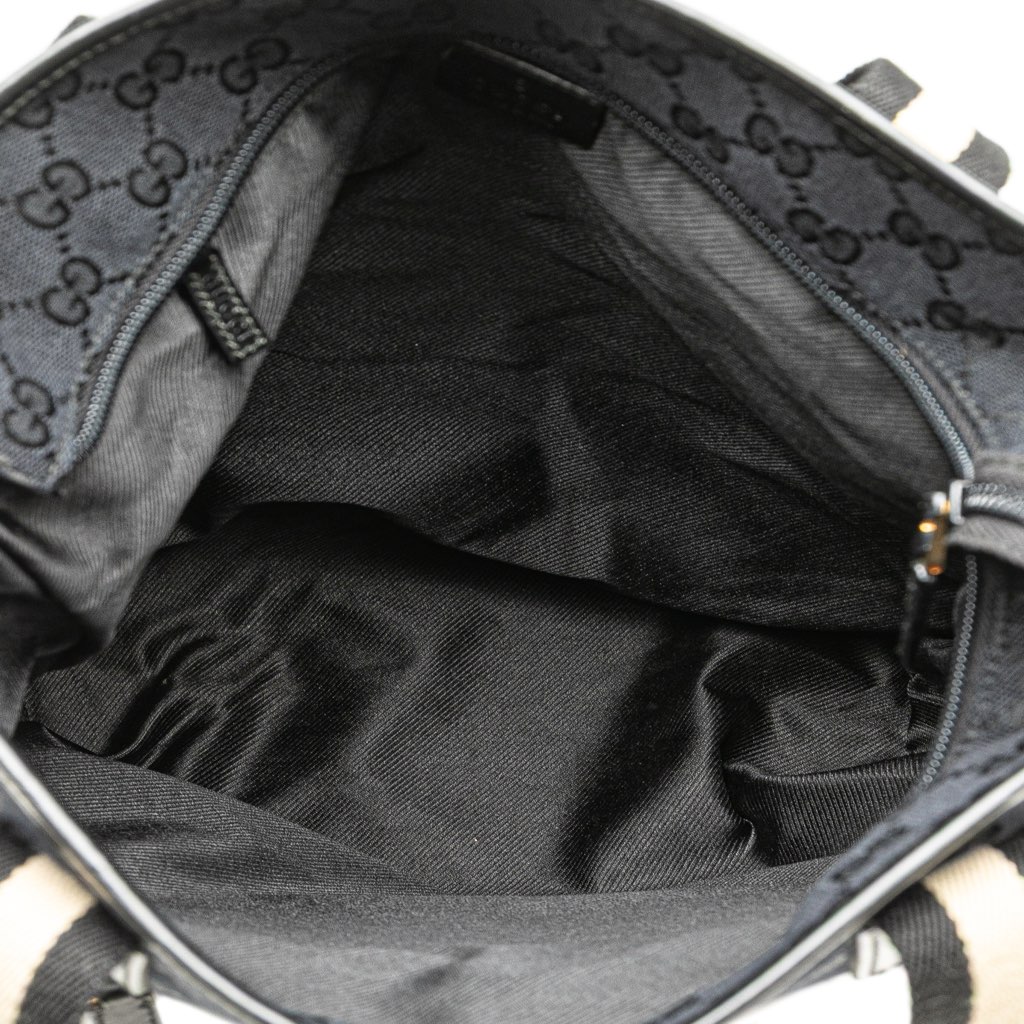 Gucci GG Canvas Web Tote - 4