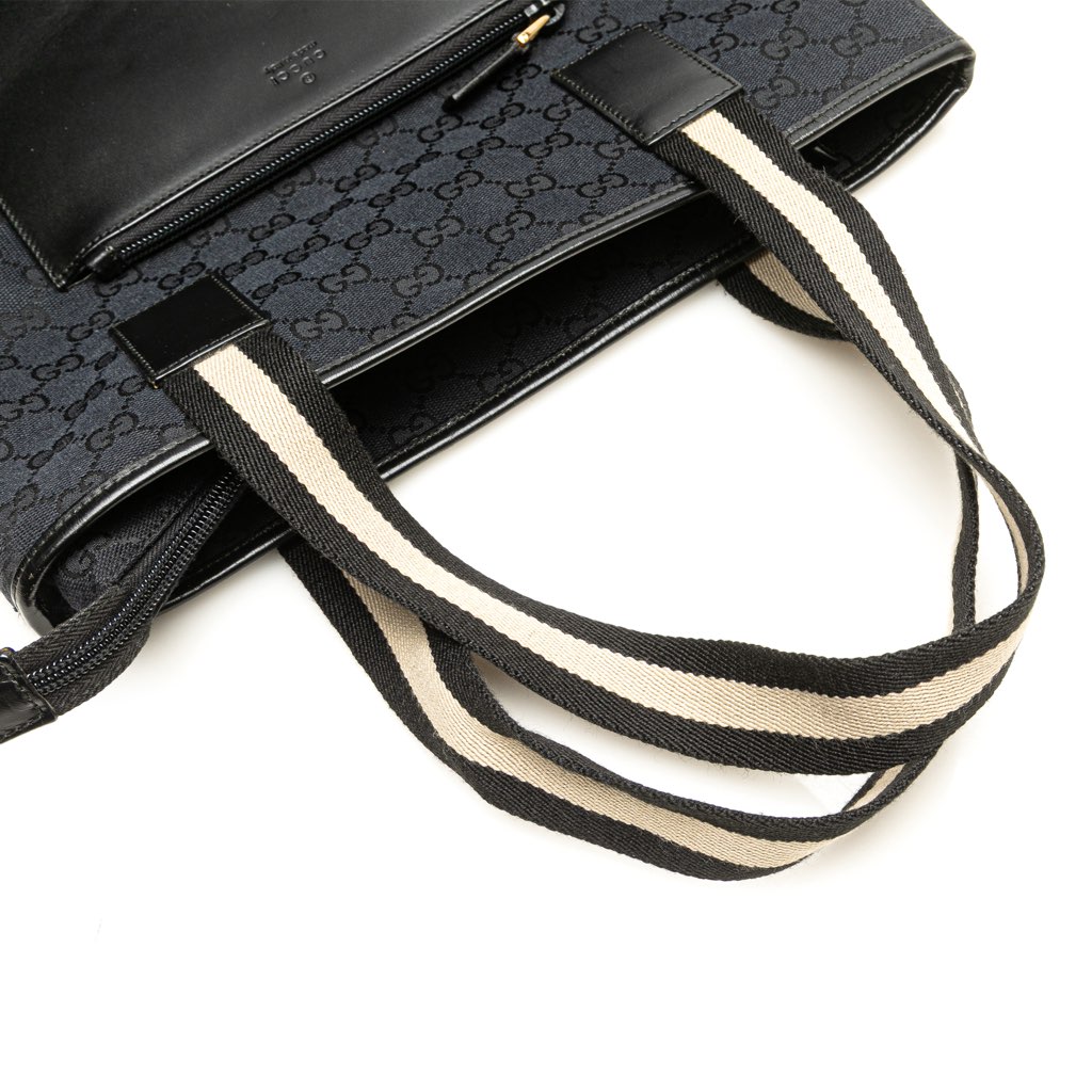 Gucci GG Canvas Web Tote - Image 12