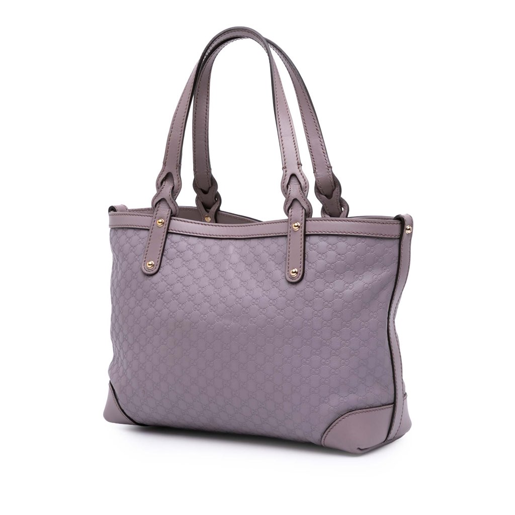 Gucci Guccissima Craft Tote - Back view