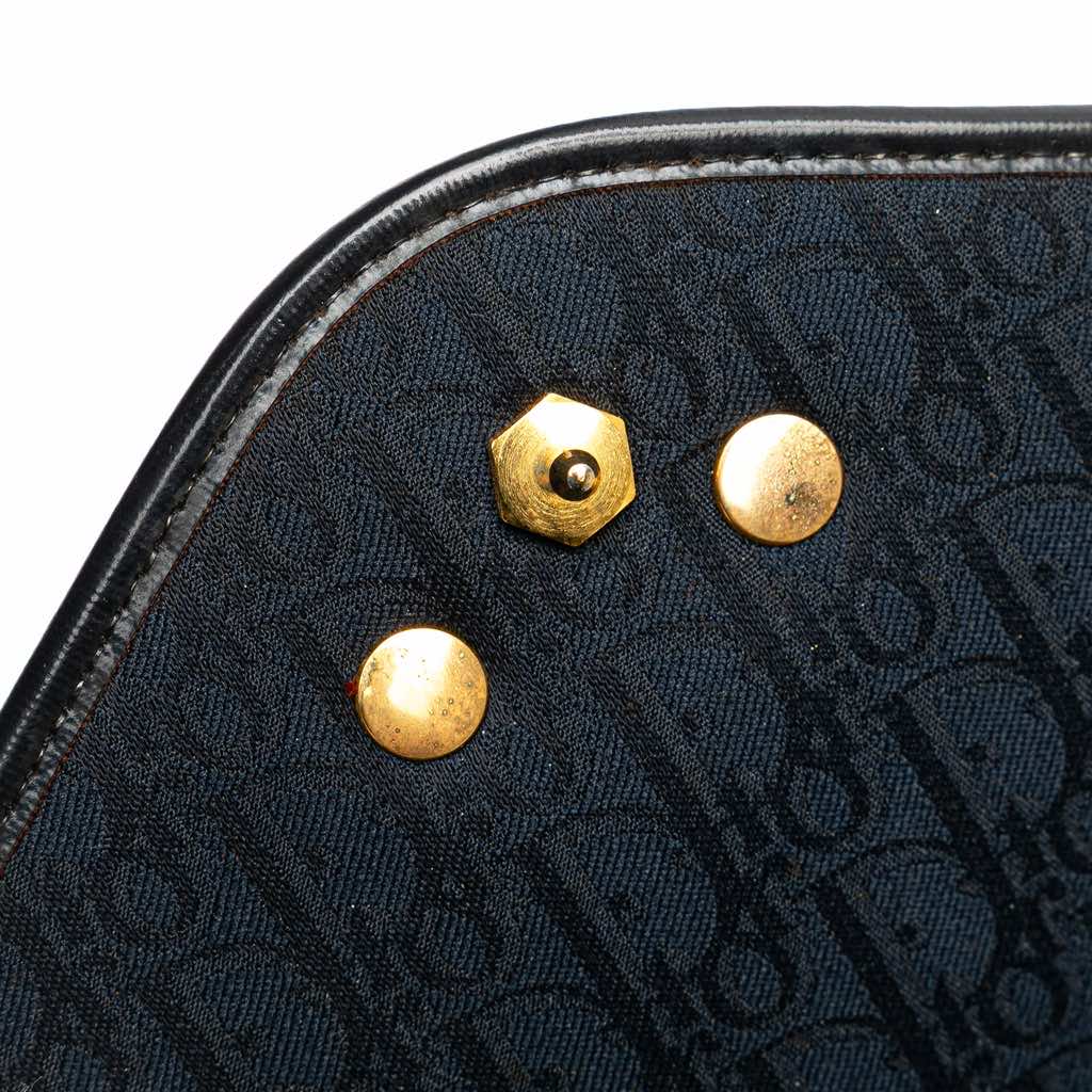 Dior Oblique Canvas Chain Shoulder Bag - Image 10