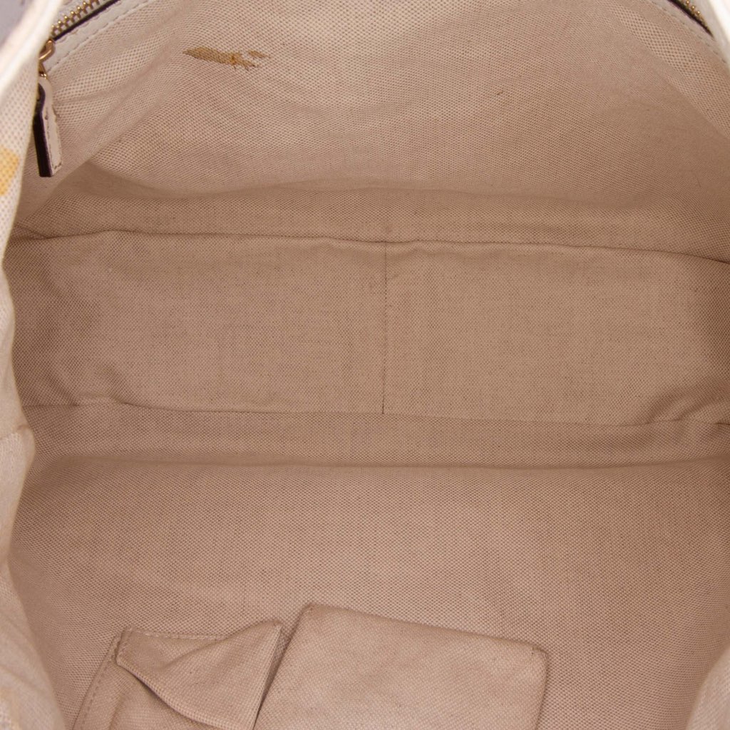 Gucci Medium Pebbled Calfskin Web Heritage Shoulder Bag - 4