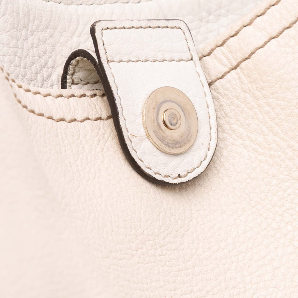 Gucci Medium Pebbled Calfskin Web Heritage Shoulder Bag - Image 11