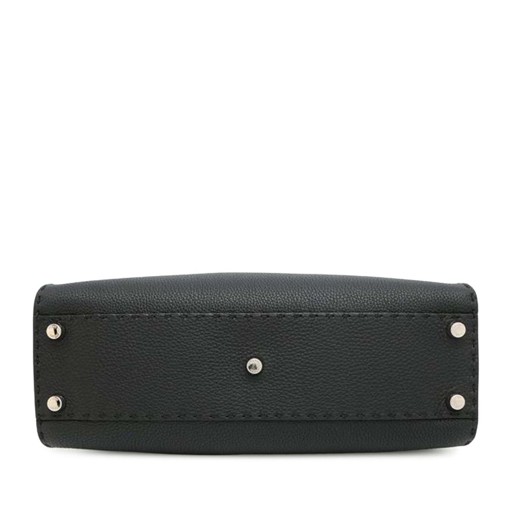 Fendi Medium Leather Peekaboo Selleria Satchel - 3