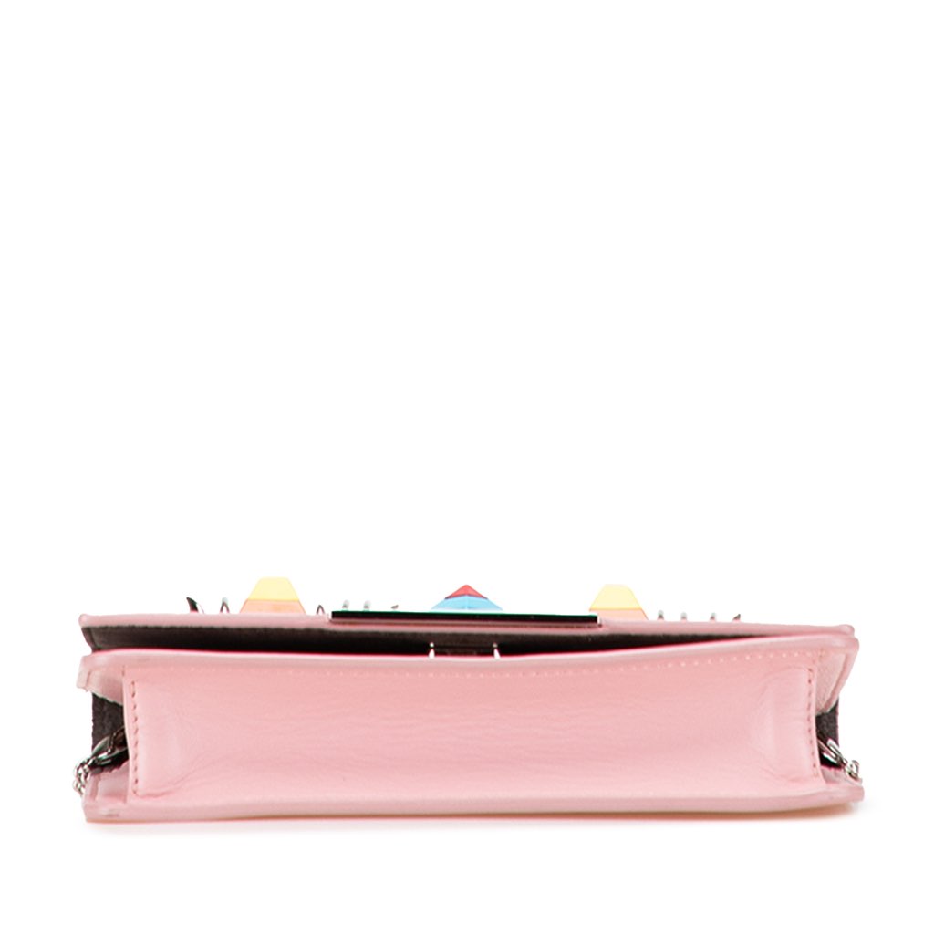 Fendi Leather Hypnoteyes Wallet on Chain - Image 6