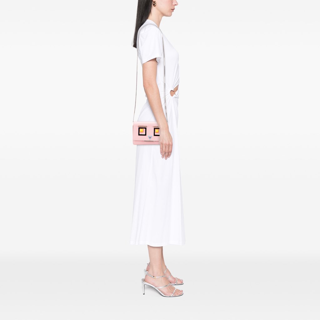 Fendi Leather Hypnoteyes Wallet on Chain - Image 11