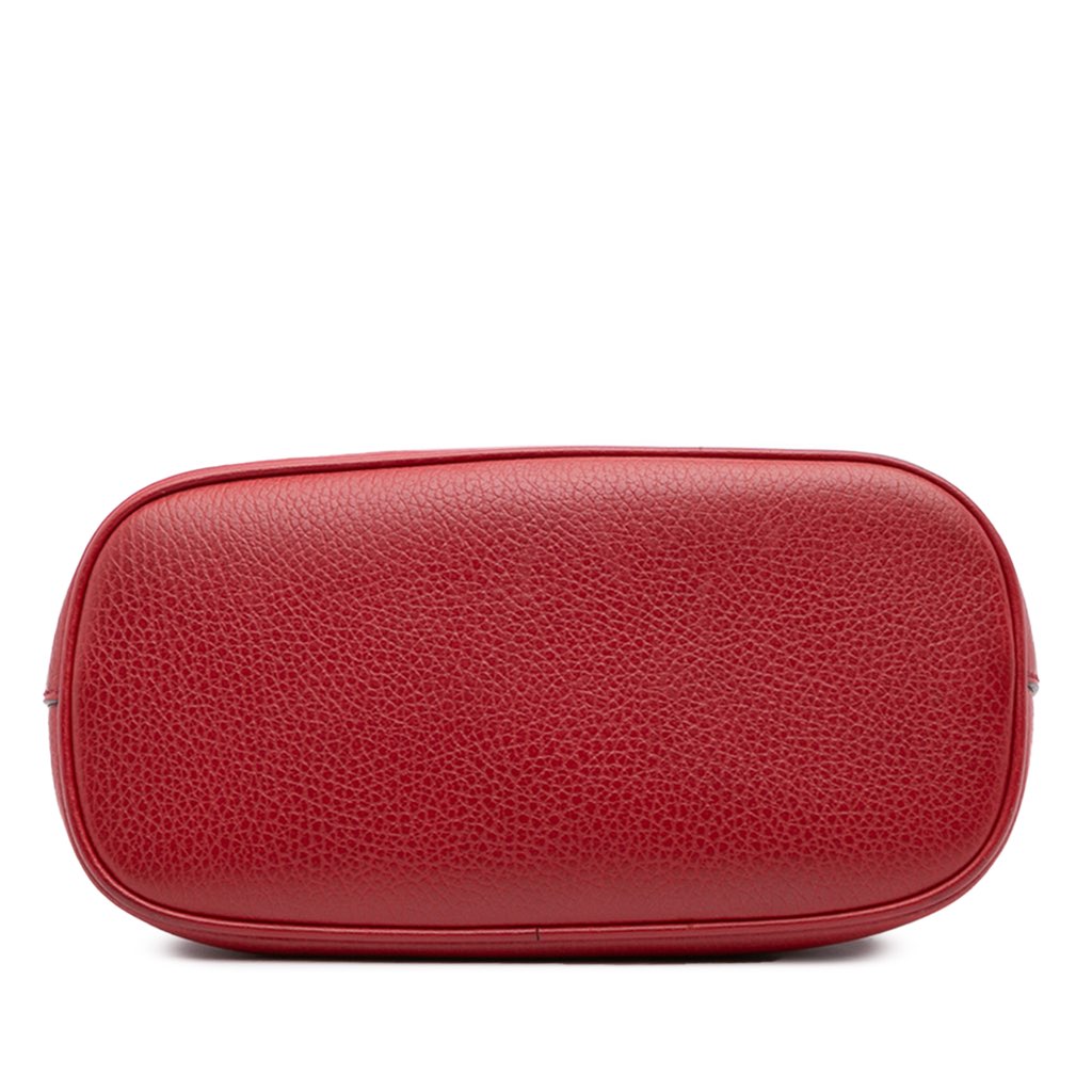 Gucci Mini Leather GG Charm Dome Satchel - 3