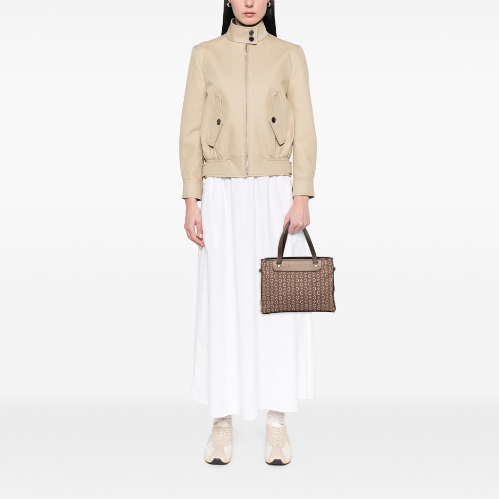 Celine C Macadam Canvas Tote - Image 10