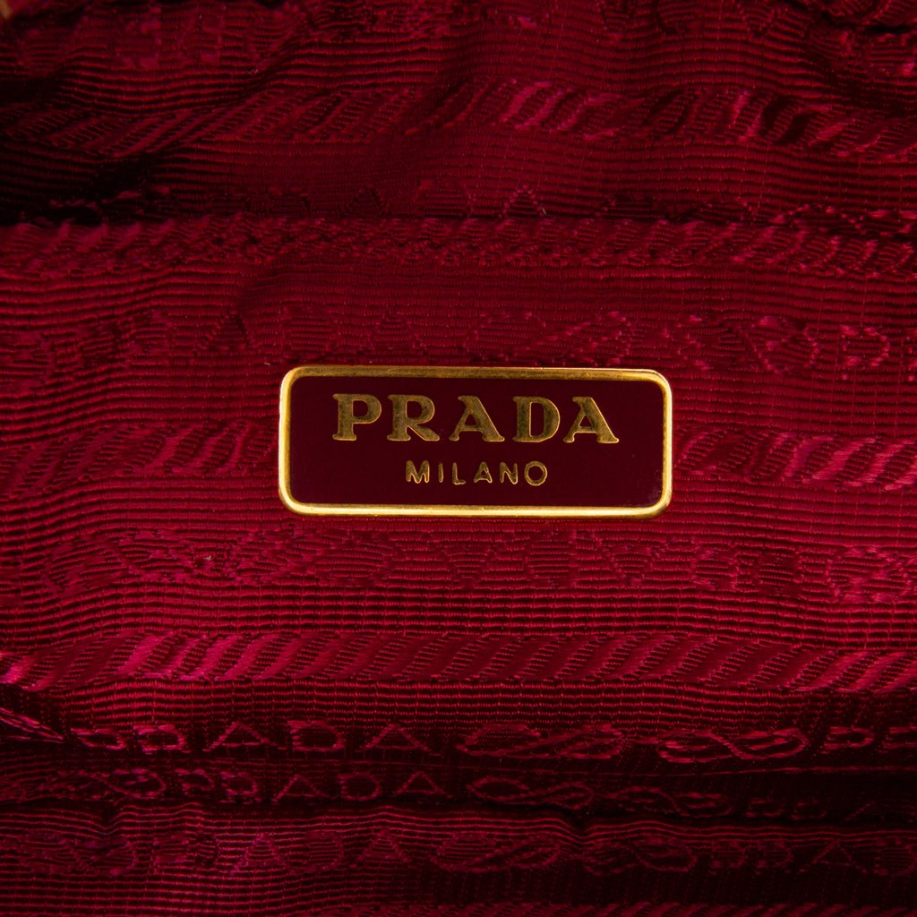 Prada Mini Saffiano Camera Bag - Side view
