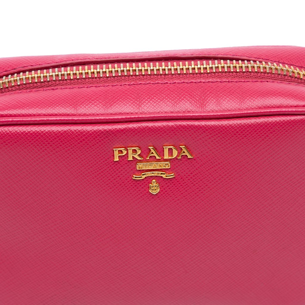 Prada Mini Saffiano Camera Bag - Image 10