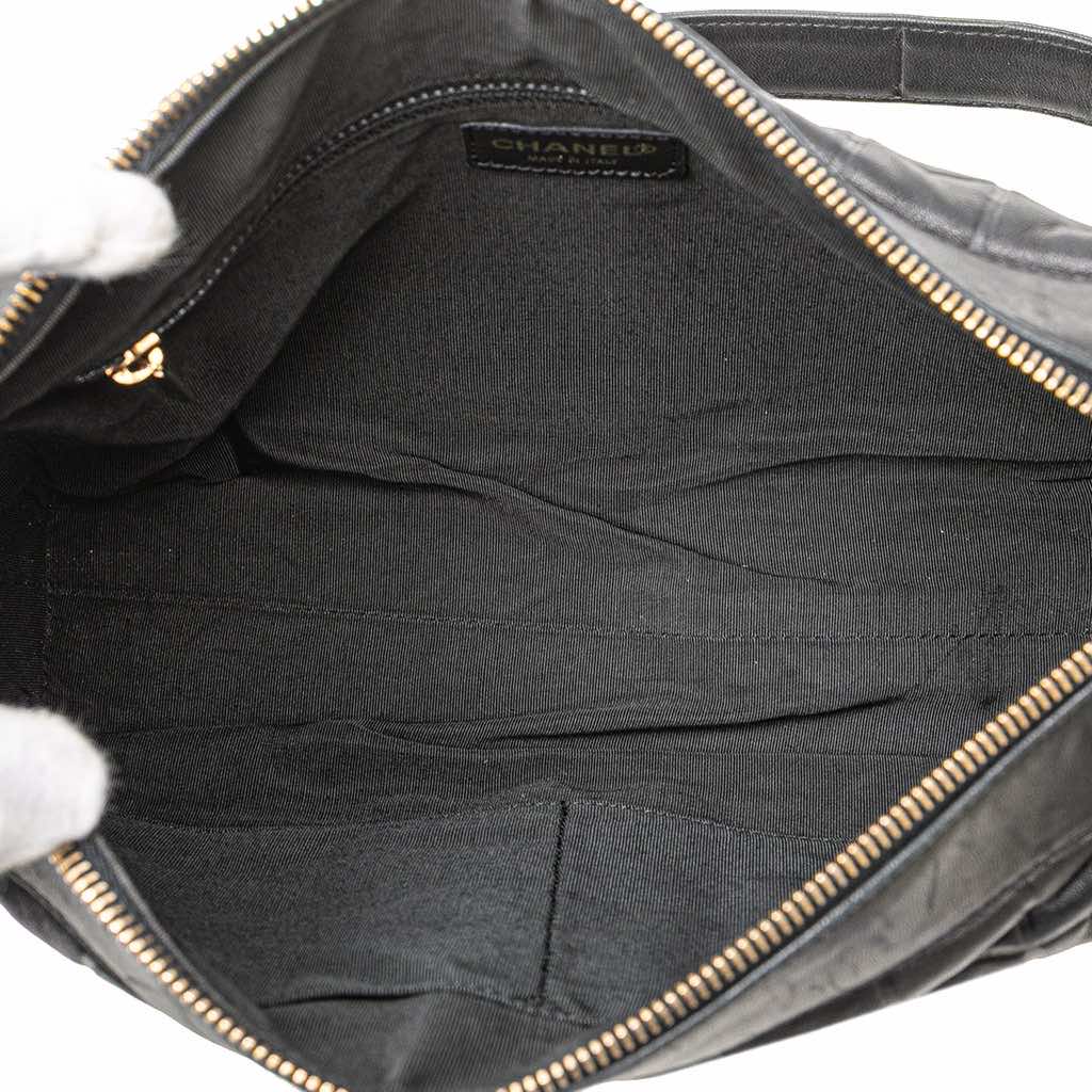 Chanel Medium Lambskin Chocolate Bar Shoulder Bag - 4