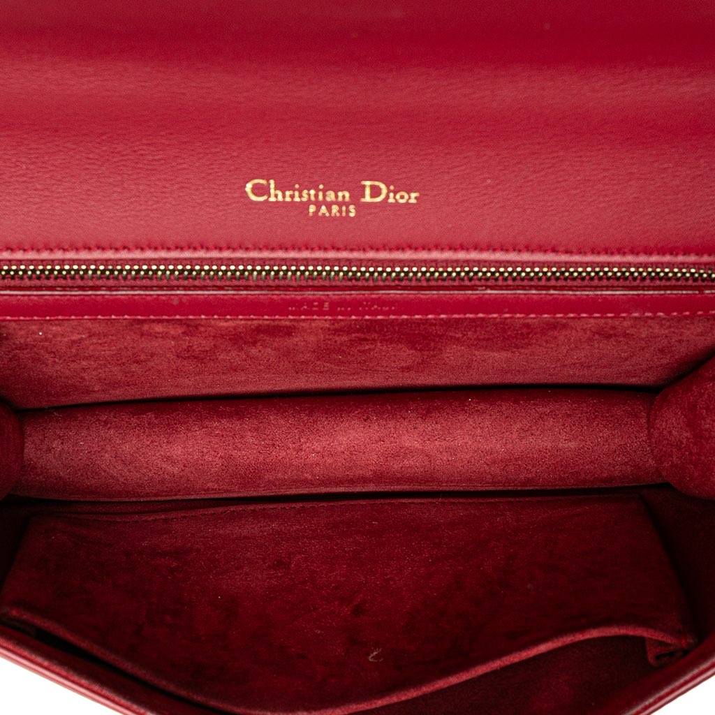 Dior Medium Studded Lambskin Diorama Flap - 4