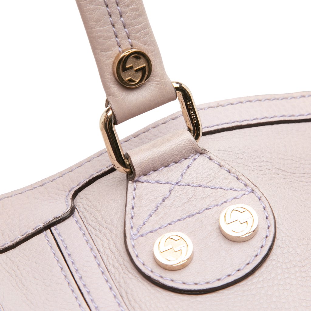 Gucci Large Pebbled Calfskin Sunset Tote - Image 11