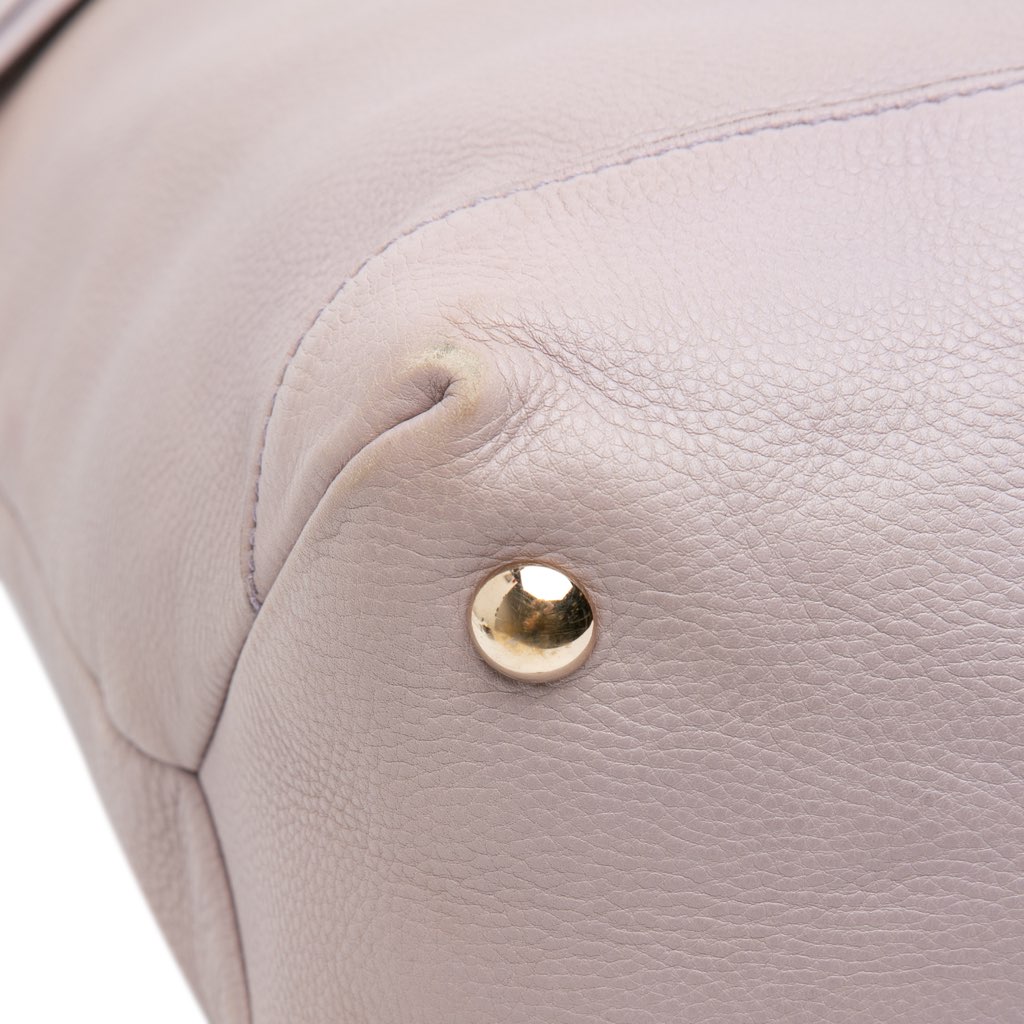 Gucci Large Pebbled Calfskin Sunset Tote - Image 12