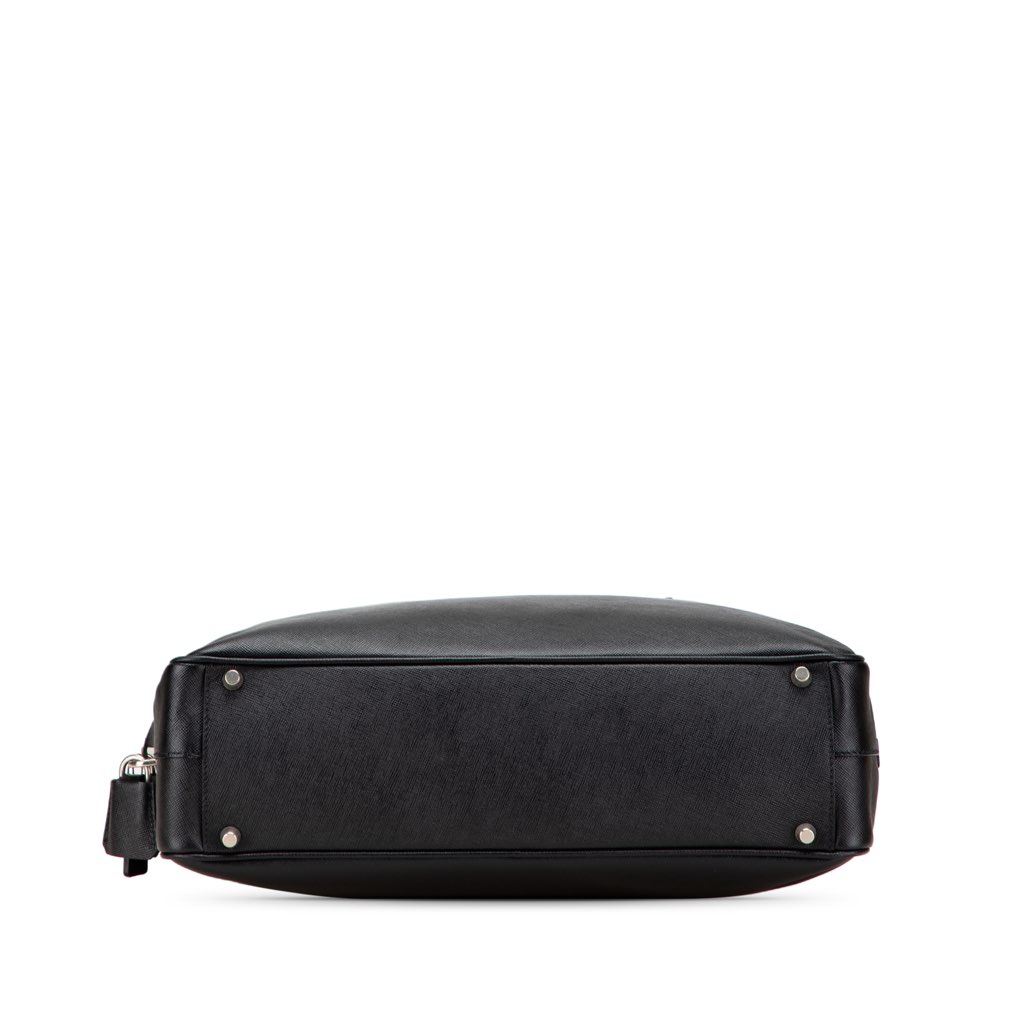 Prada Saffiano Bauletto Handbag - 3