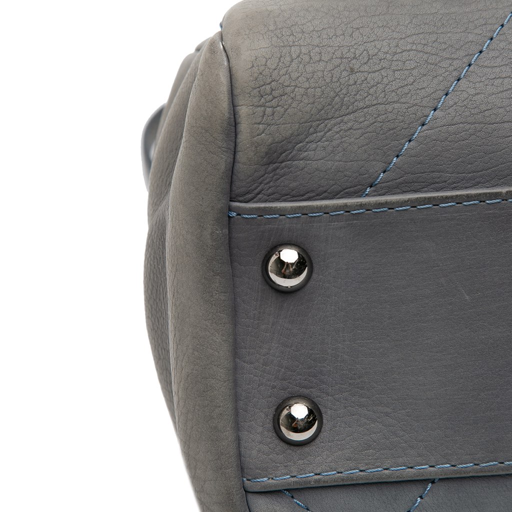 Chanel Large Calfskin Ultra Stitch Hamptons Enamel CC Tote - Detail 2